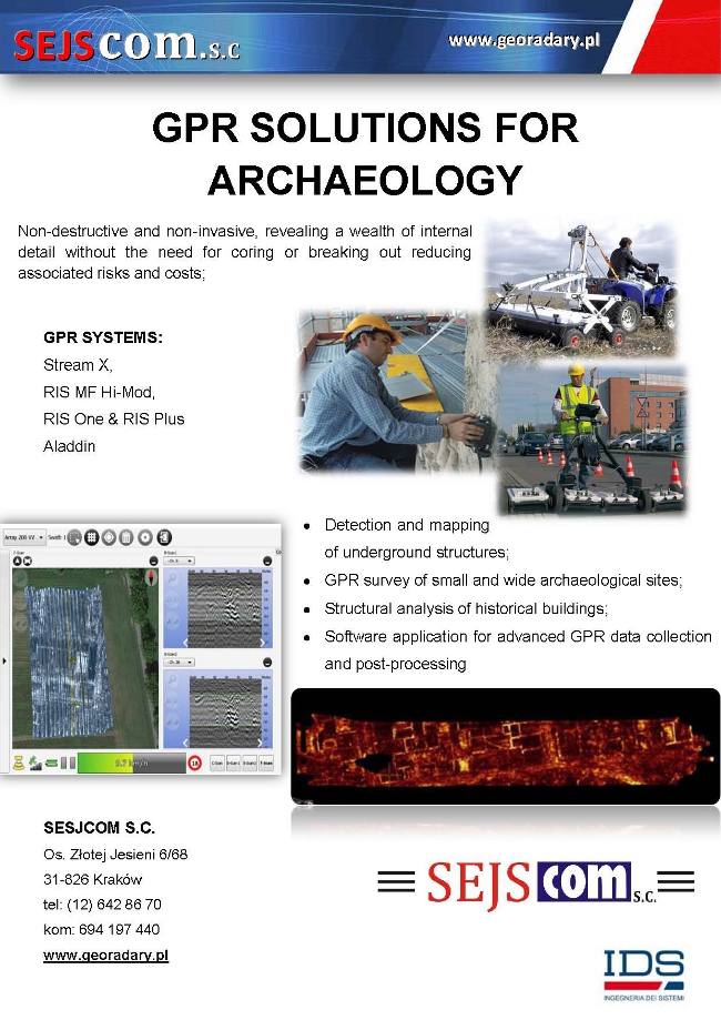 GPR SOLUTIONS FOR ARCHAEOLOGY 1